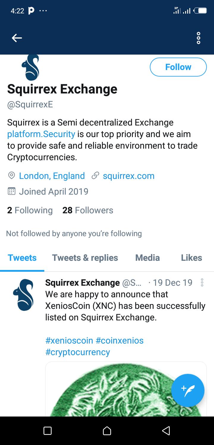 img 1 attached to Squirrex Exchange review by Kehinde Oluwakemi