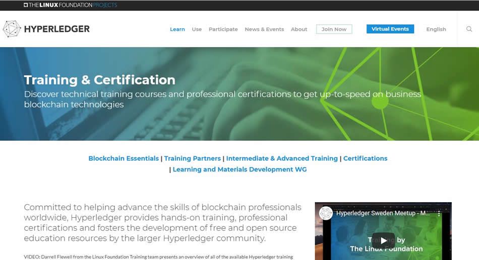 img 1 attached to Hyperledger Blockchain Training review by Douglas Cachazo