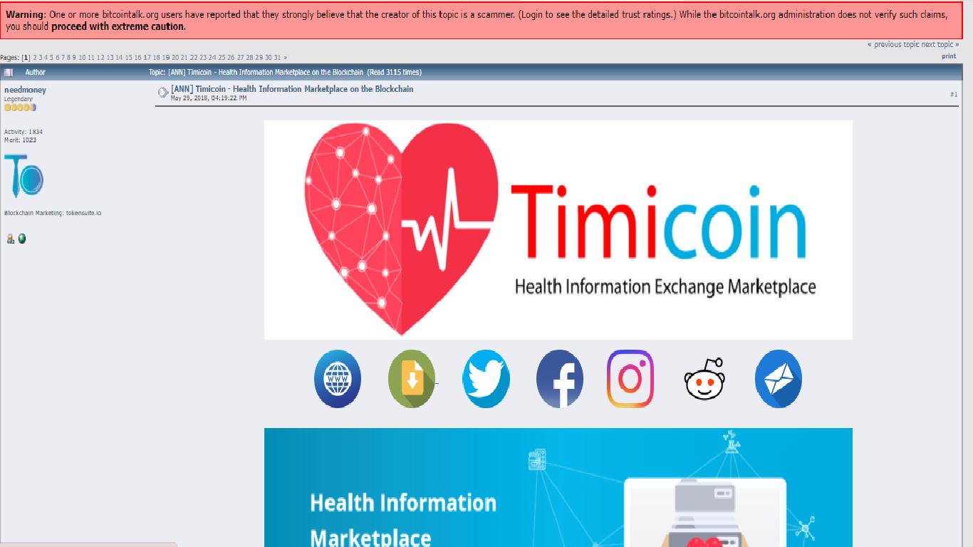 img 1 attached to Timicoin review by LUIS RIVERO R