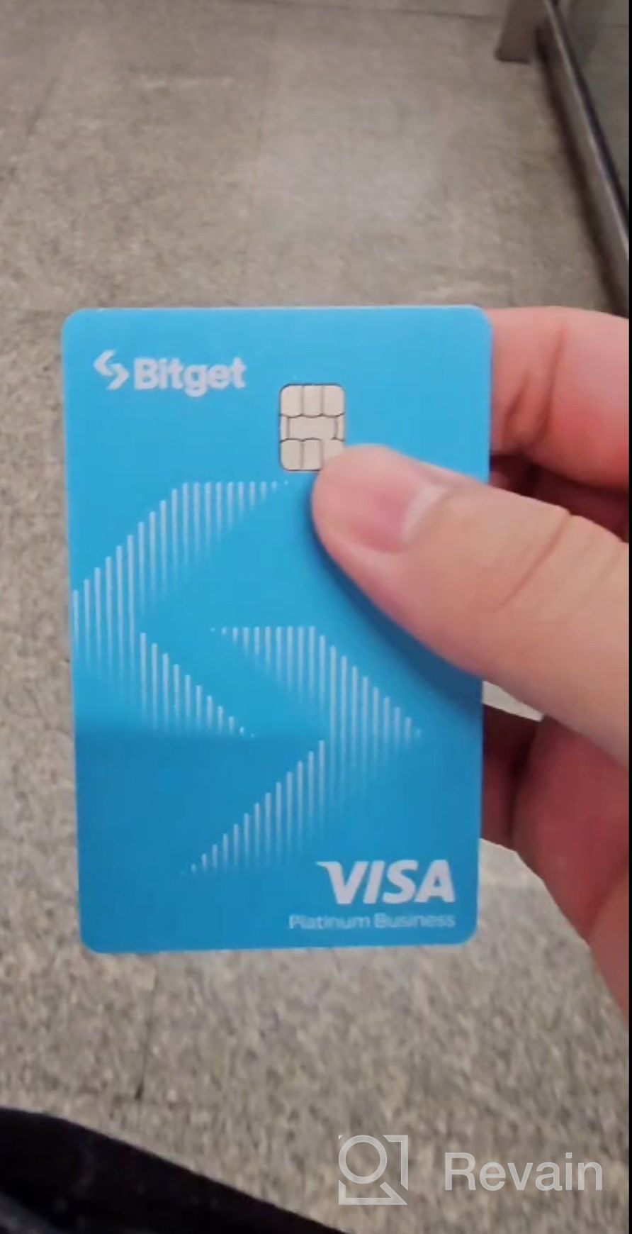 A Bitget crypto card - 1