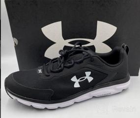 img 5 attached to Unleash Your Athletic Potential with Under Armour Charged Assert Black Men's Shoes