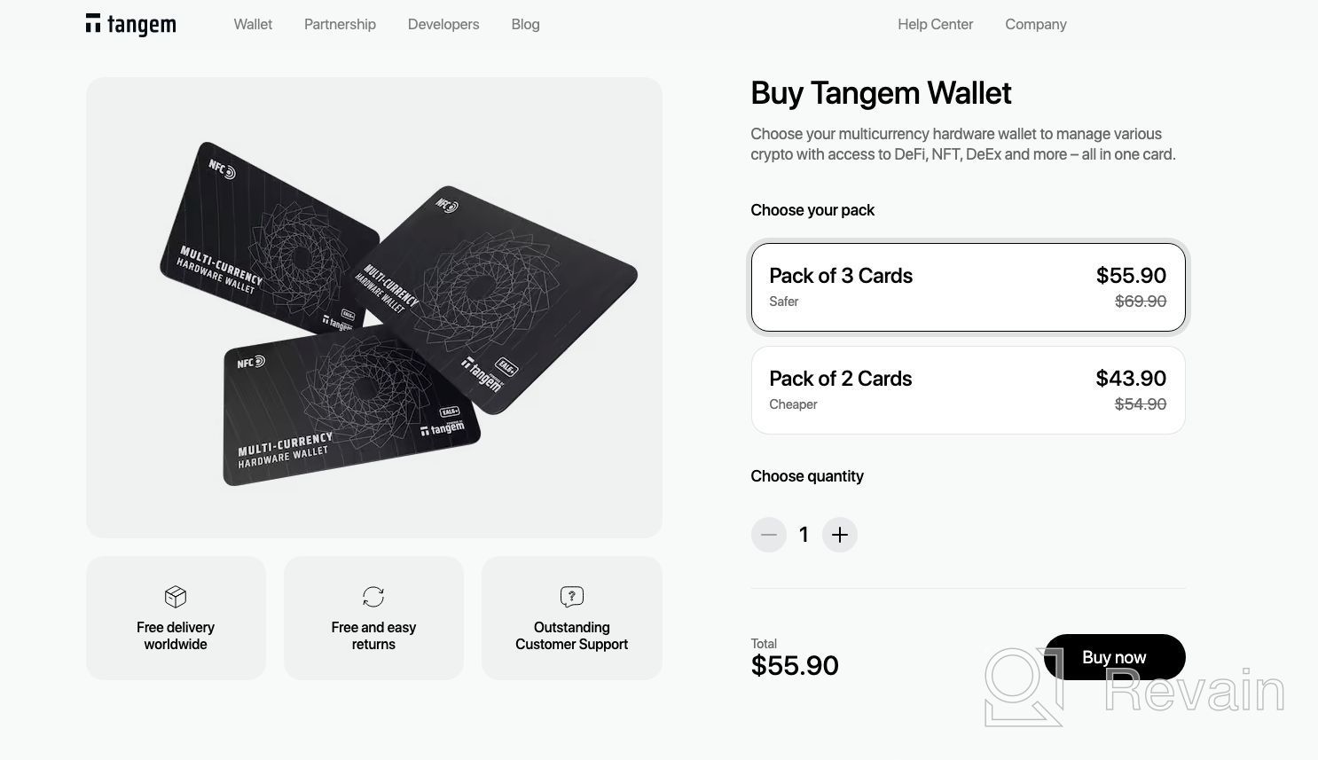 img 1 attached to 🔒 Twin Tangem - NFC Bitcoin Hardware Wallet Ensuring Unrivaled Security review by Patejl Patejlson