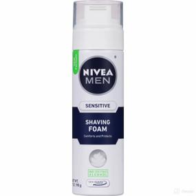 img 2 attached to Nivea For Men Sensitive Shaving Foam