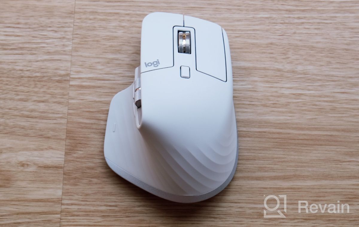 img 1 attached to Logitech MX Master 3S: The Ultimate Wireless Performance Mouse with Ultra-fast Scrolling, Ergo Design, 8K DPI, Track on Glass, Quiet Clicks, USB-C, Bluetooth, for Windows, Linux, Chrome - Graphite review by Link Link