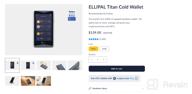 img 3 attached to 💼 Secure Your Crypto with ELLIPAL Cold Wallet Titan - Multi-Currency & Token Support, Anti-Tampering & Internet Isolation for BTC, XRP, ETH, USDT, TRX, Dash, DGB review by Věra Filipová