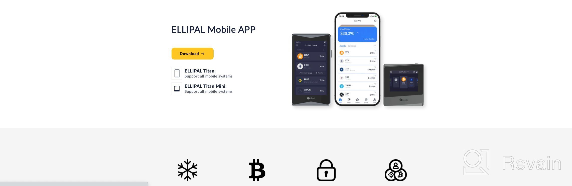 img 2 attached to 💼 Secure Your Crypto with ELLIPAL Cold Wallet Titan - Multi-Currency & Token Support, Anti-Tampering & Internet Isolation for BTC, XRP, ETH, USDT, TRX, Dash, DGB review by Věra Filipová