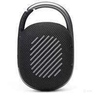 img 3 attached to JBL Clip 4: Black Portable Bluetooth Speaker with Waterproof and Dustproof Features and Built-in Battery review by Karen Dzhlavyan