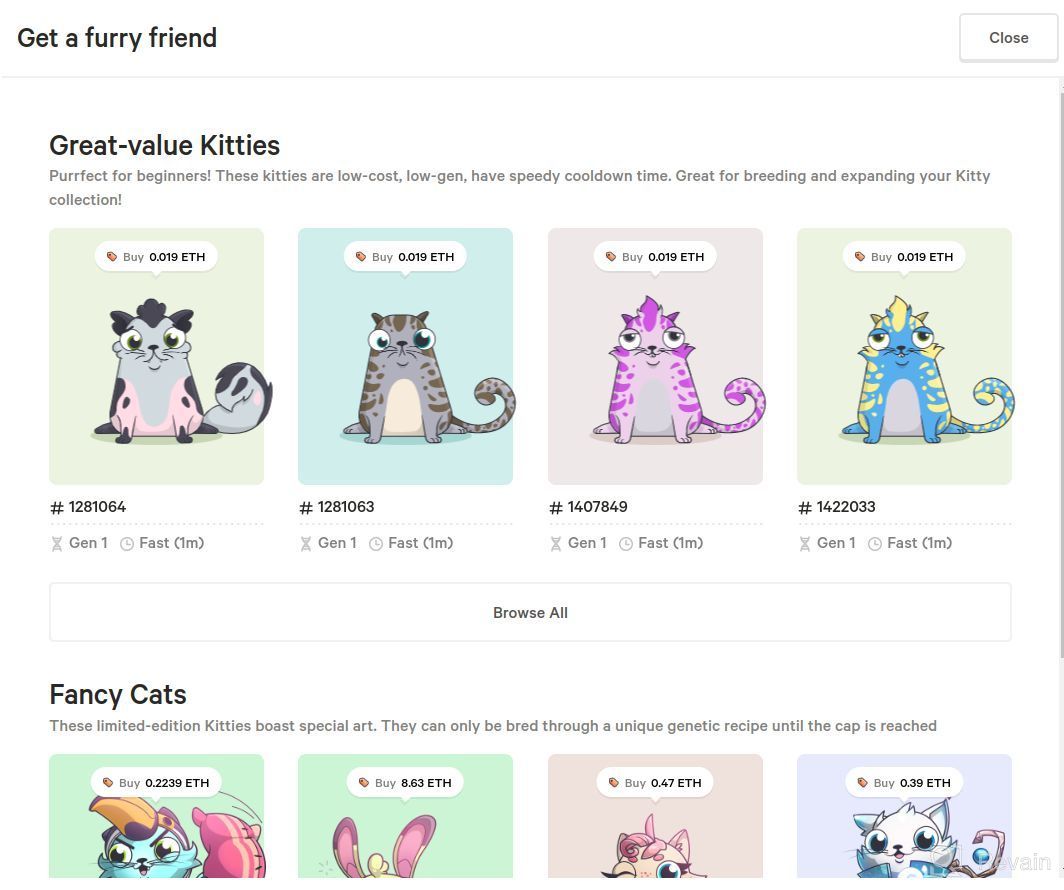 img 2 attached to CryptoKitties review by Evgeniy Zaytsev