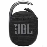 img 1 attached to JBL Clip 4: Black Portable Bluetooth Speaker with Waterproof and Dustproof Features and Built-in Battery review by Karen Dzhlavyan