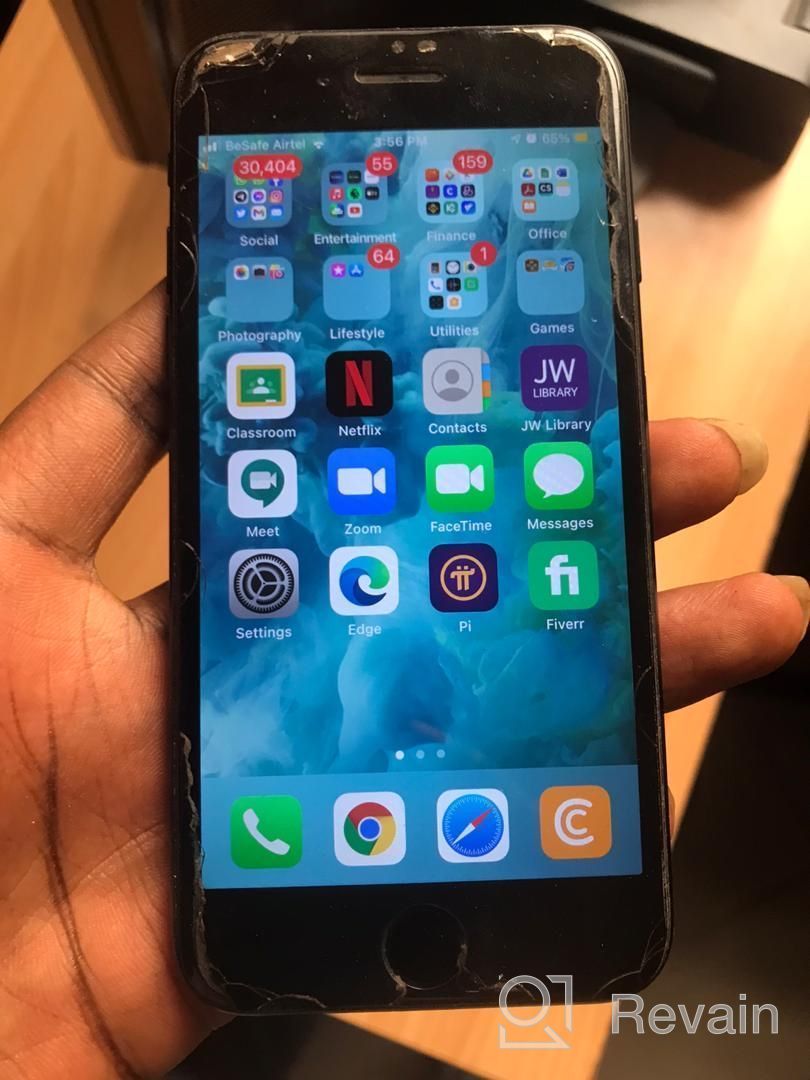 img 2 attached to 📱 Apple iPhone 7, 32GB, Jet Black - Fully Unlocked (Renewed): High-Quality Refurbished Smartphone review by Benaiah A. Akinlade