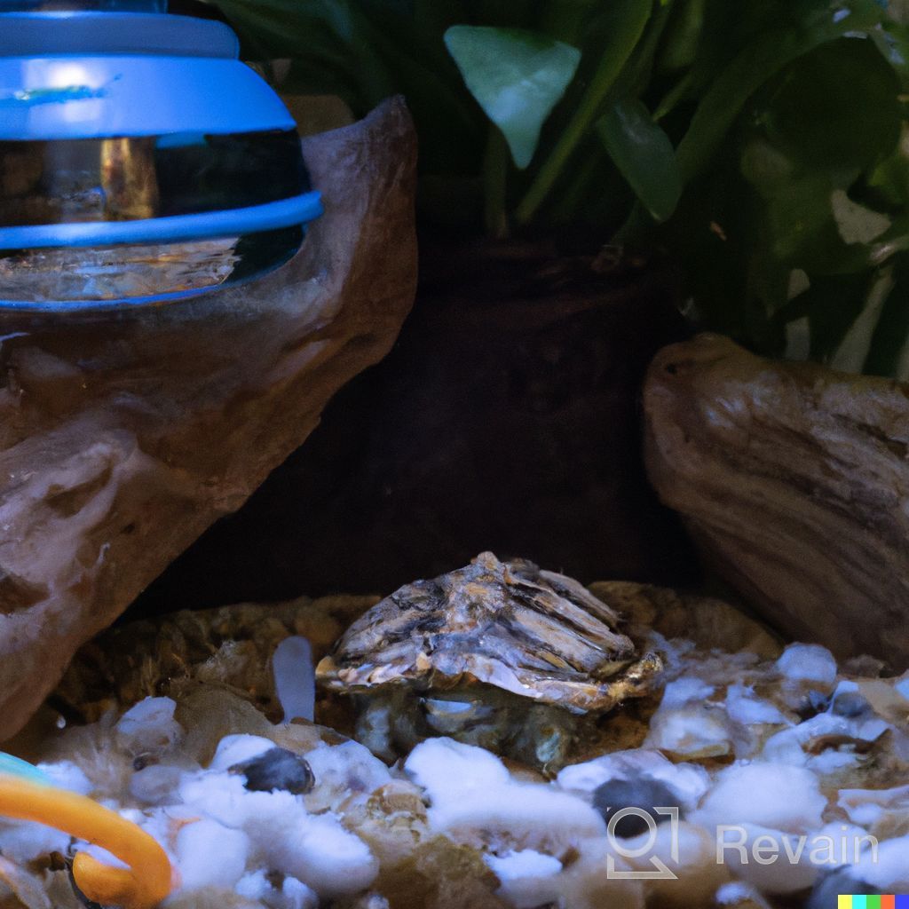 img 1 attached to 🐢 BINANO Turtle Habitat: Complete Turtle Tank Aquarium with Heat Lamp, Water Filter, Tree - Escape-Proof & Easy to Clean review by Penthouse Beats