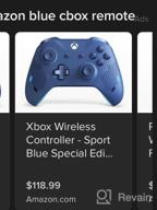 img 1 attached to Experience Gaming at Its Best with Xbox Core Wireless Controller in Shocking Blue review by David Bullock