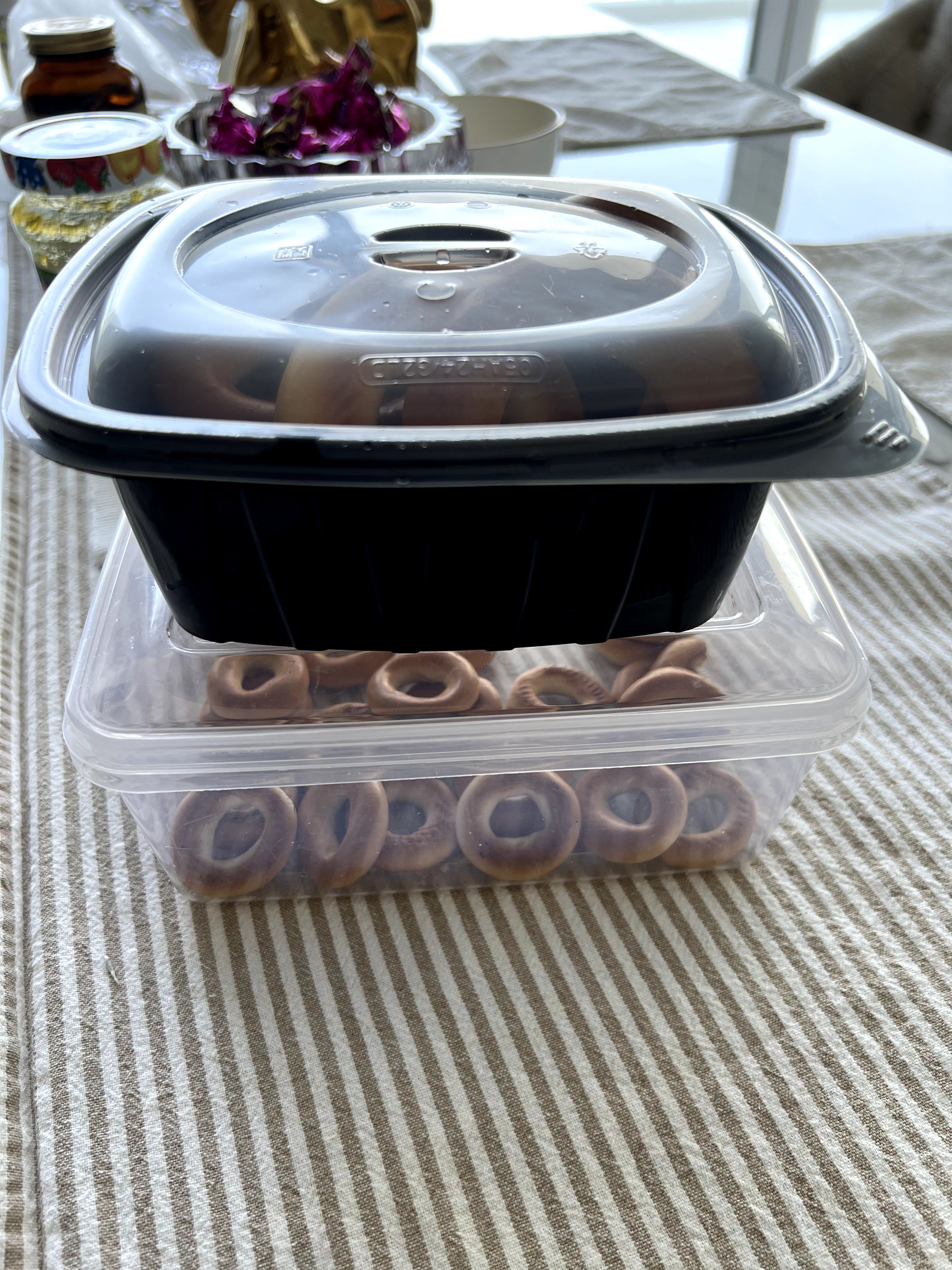 img 4 attached to 50 Pack Plastic Meal Prep Containers with Lids, 28oz Airtight Food Storage for Freezer, Reusable Lunch Box Togo, and Disposable Deli Takeout Containers review by Lera Rad
