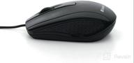 img 3 attached to 🖱️ Verbatim 98106 USB Wired Optical Mouse - Compatible with Mac & PC - Black, 1.2x2.3x3.8 inches review by Get Paid