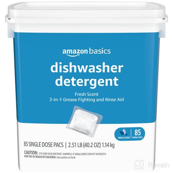 img 1 attached to Amazon Basics Dishwasher Detergent Pacs review by Zahir Qarayev