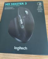 img 1 attached to 🖱️ Logitech MX Master 3 Wireless Mouse for Business - Logi Bolt Receiver, Bluetooth, Ultrafast Scrolling, 4000 DPI Any Surface Tracking, Ergonomic, 7 Button, Rechargeable - PC/Mac/Linux (Graphite) review by Alex Meshceryakov