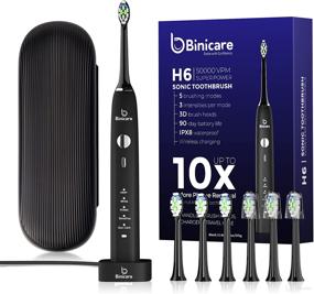 img 5 attached to Binicare Electric Toothbrush for Adults