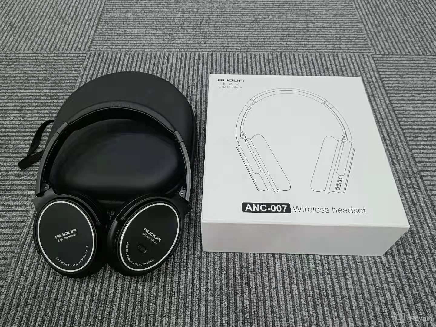 img 1 attached to AUOUA Over Ear Wireless Bluetooth Headphones review by Vicco Meyer