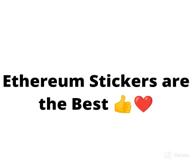 img 1 attached to Ethereum Sticker Cryptocurrency Motorcycles Waterproof review by Mabel Lee