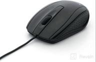 img 2 attached to 🖱️ Verbatim 98106 USB Wired Optical Mouse - Compatible with Mac & PC - Black, 1.2x2.3x3.8 inches review by Get Paid