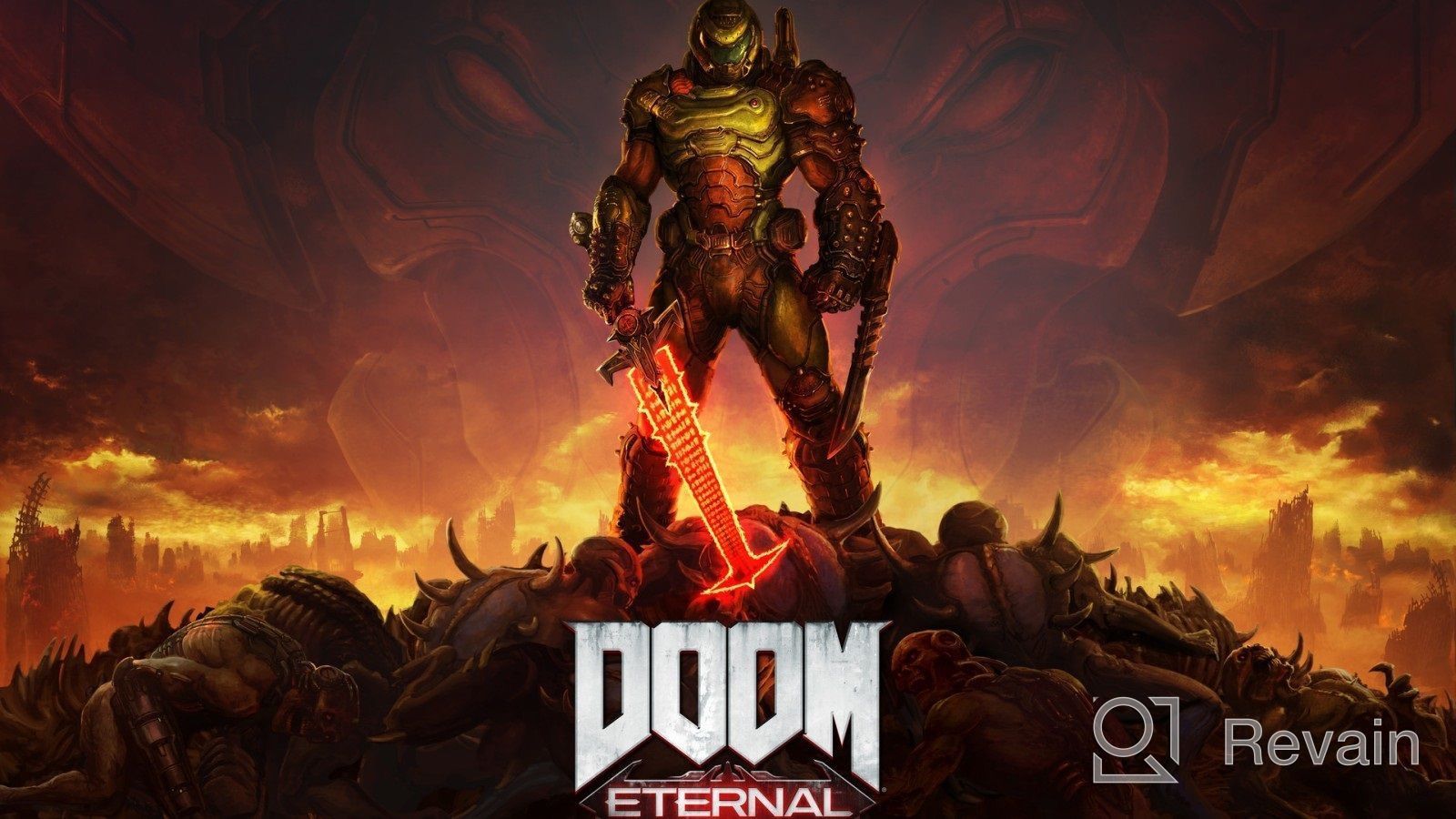 img 1 attached to 🎮 Doom Eternal - Playstation 4 (Standard Edition) by Bethesda review by Link Link