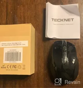 img 5 attached to 🖱️ TECKNET Bluetooth Wireless Mouse, 5 DPI Levels, Long Battery Life, 6 Buttons Compatible with iPad, Laptop, Surface Pro, Windows Computer, Chromebook - Grey