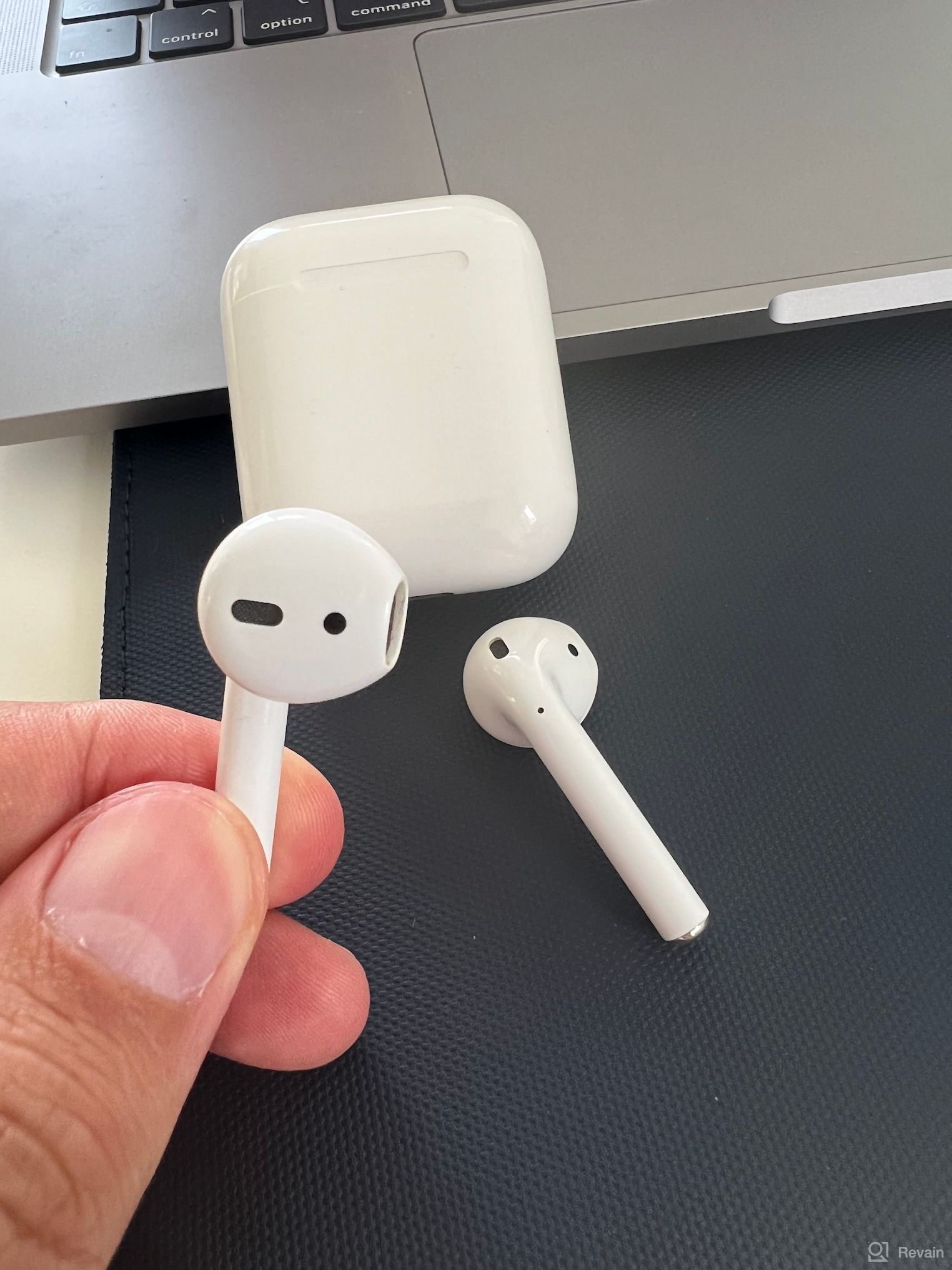 img 4 attached to Apple AirPods: Experience Wireless Convenience with the Charging Case review by Manur Bartov