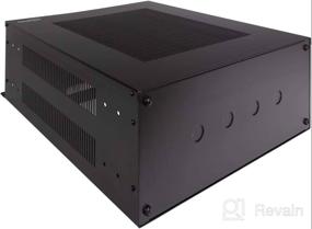 img 6 attached to 🖥️ NavePoint 2U Black Vertical Server Rack - Wall Mountable