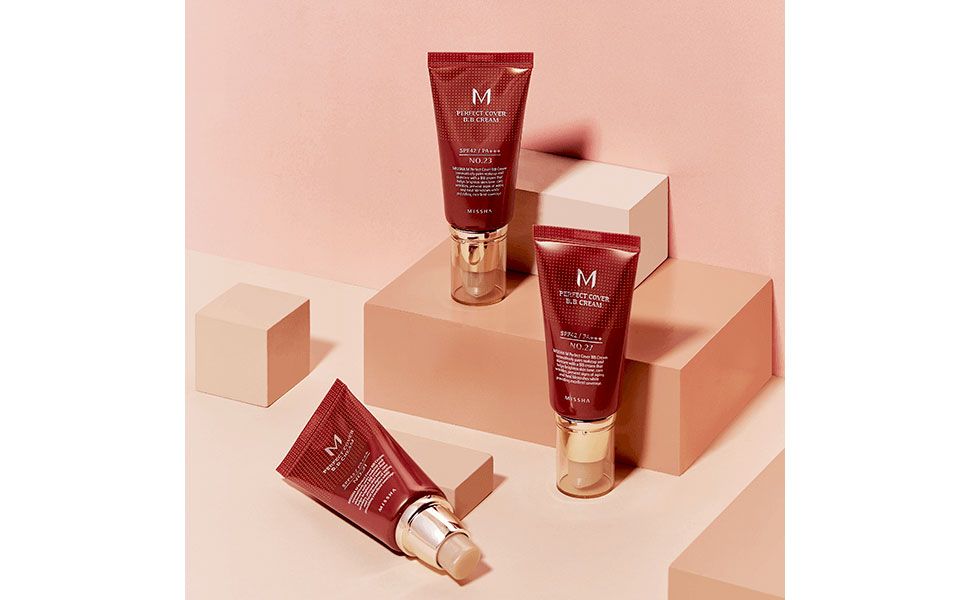 img 1 attached to Get Perfect Coverage & Skin Moisture 👍 with Missha M Perfect Cover BB Cream #21 review by Lana Mukhortova