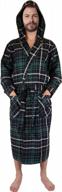 🛁 ultimate comfort: andrew scott flannel bathrobe in large x large size logo