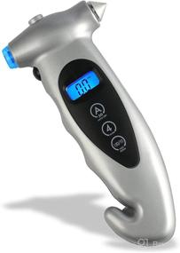 img 4 attached to JUSTTOP Digital Tire Pressure Gauge Tools & Equipment good in Tire & Wheel Tools