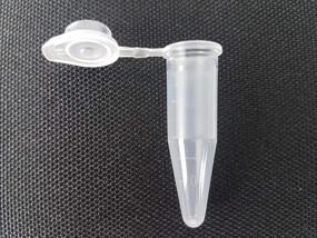 img 2 attached to 500 Pack Of Natural Polypropylene 1.5Ml Microcentrifuge Tubes W/ Snap Cap