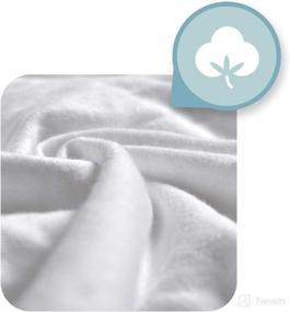 img 2 attached to 🛏️ PharMeDoc White Total Body Pillow Cover - Premium C-Shaped Replacement Cover