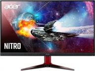 acer vg242y pbmiipx ultra-wide screen gaming monitor, displayhdr400, 1920x1080, 144hz refresh rate, full hd logo