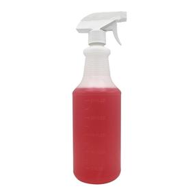 img 2 attached to SupplyAID HDPE Heavy Duty Leak Proof Spray Bottles with Adjustable Non-Clogging Nozzle, for Commercial, Industrial, Household, and Gardening Use, Ounce Measurements