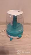 img 1 attached to Kitfort KT-2828-3 Aromatization Air Humidifier, Turquoise White review by Micha Niemczyk ᠌