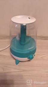 img 11 attached to Kitfort KT-2828-3 Aromatization Air Humidifier, Turquoise White