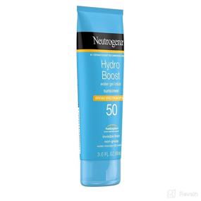 img 2 attached to ☀️ Sun Protection: Neutrogena Hydro Boost Sunscreen Lotion for Ultimate Skin Hydration