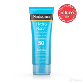 img 1 attached to ☀️ Sun Protection: Neutrogena Hydro Boost Sunscreen Lotion for Ultimate Skin Hydration