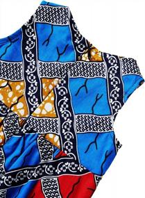 img 2 attached to Baby Dashiki Romper In African Print For Stylish And Vibrant Look