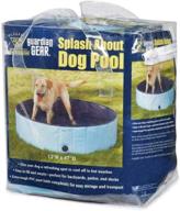 🐶 portable cool pup splash about dog pool in blue: a refreshing oasis for your pooch! логотип