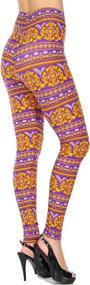 img 1 attached to Christmas Leggings: Women'S Ultra Soft Brushed High Waisted In Regular & Plus Sizes - Many Colors & Prints!