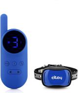 🐾 exuby vibrating cat collar - no shock - remote cat training collar - vibration & sound only - fits kittens to adult cats - 1,000 ft range - long battery life – 9 intensity levels logo