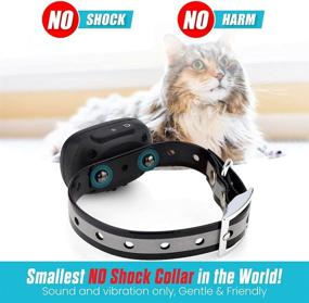 img 3 attached to 🐾 eXuby Vibrating Cat Collar - NO Shock - Remote Cat Training Collar - Vibration & Sound Only - Fits Kittens to Adult Cats - 1,000 FT Range - Long Battery Life – 9 Intensity Levels