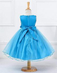 img 3 attached to PROALLO Little Sequin Sleeveless Flower Girls' Clothing : Dresses