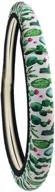 mayco bell women's cute new flower steering wheel cover (succulent) - elevate your driving experience with floral elegance logo