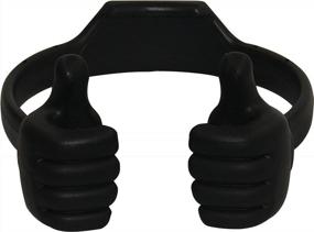 img 4 attached to Honsky Black Universal Thumb Mount For Smartphones & Tablets With Flexible Design For Effortless Usage