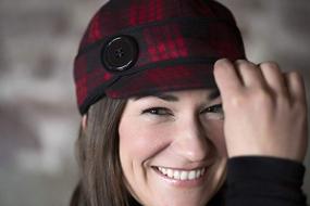 img 2 attached to Wool Stormy Kromer Button Up Earflap Cap - Cold Weather Gear, Warm Winter Hat