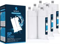 spiropure sp-fr200 сертифицированный nsf сменный фильтр для воды холодильника для wf2cb, ewf01, ngfc-2000, 1004-42-fa, puresource2, plhs269zdb2, frs26kf6emg, frs6lf7js3, ewf2cbpa, 9916 (3 упаковки) логотип