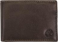 timberland genuine blocking passcase security men's accessories : wallets, card cases & money organizers logo